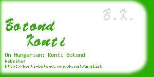 botond konti business card